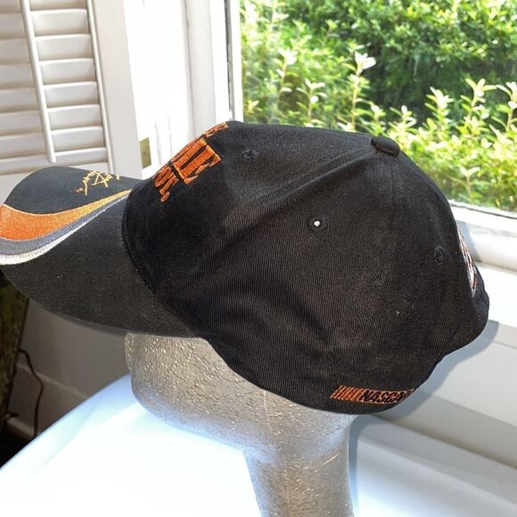 Vtg NASCAR The Home Depot Tony Stewart number 20 black cotton snap back cap - Picture 5 of 7